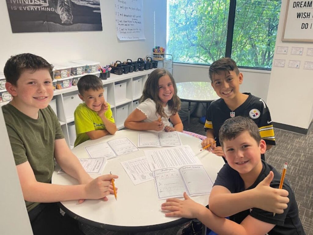 Group Learning Activity, Acton Academy Pittsburgh is a 21st Century, best Modern school, best Non-traditional School, best Middle school, best private school, best Elementary School, and best Kinder school in Wexford Pennsylvania.